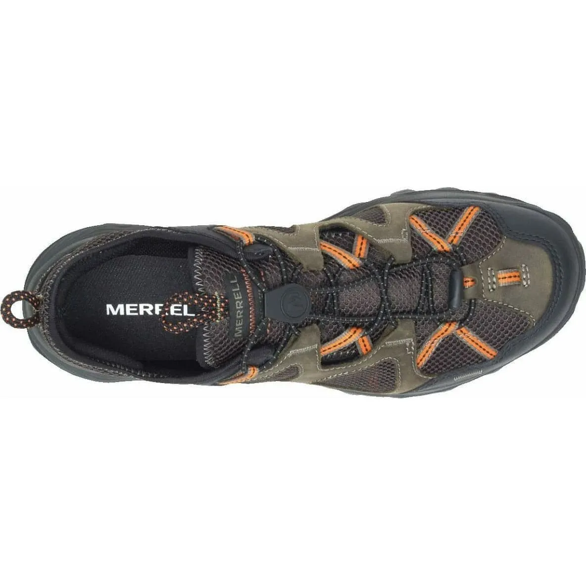 Merrell Speed Strike Leather Sieve Mens Sandals - Green