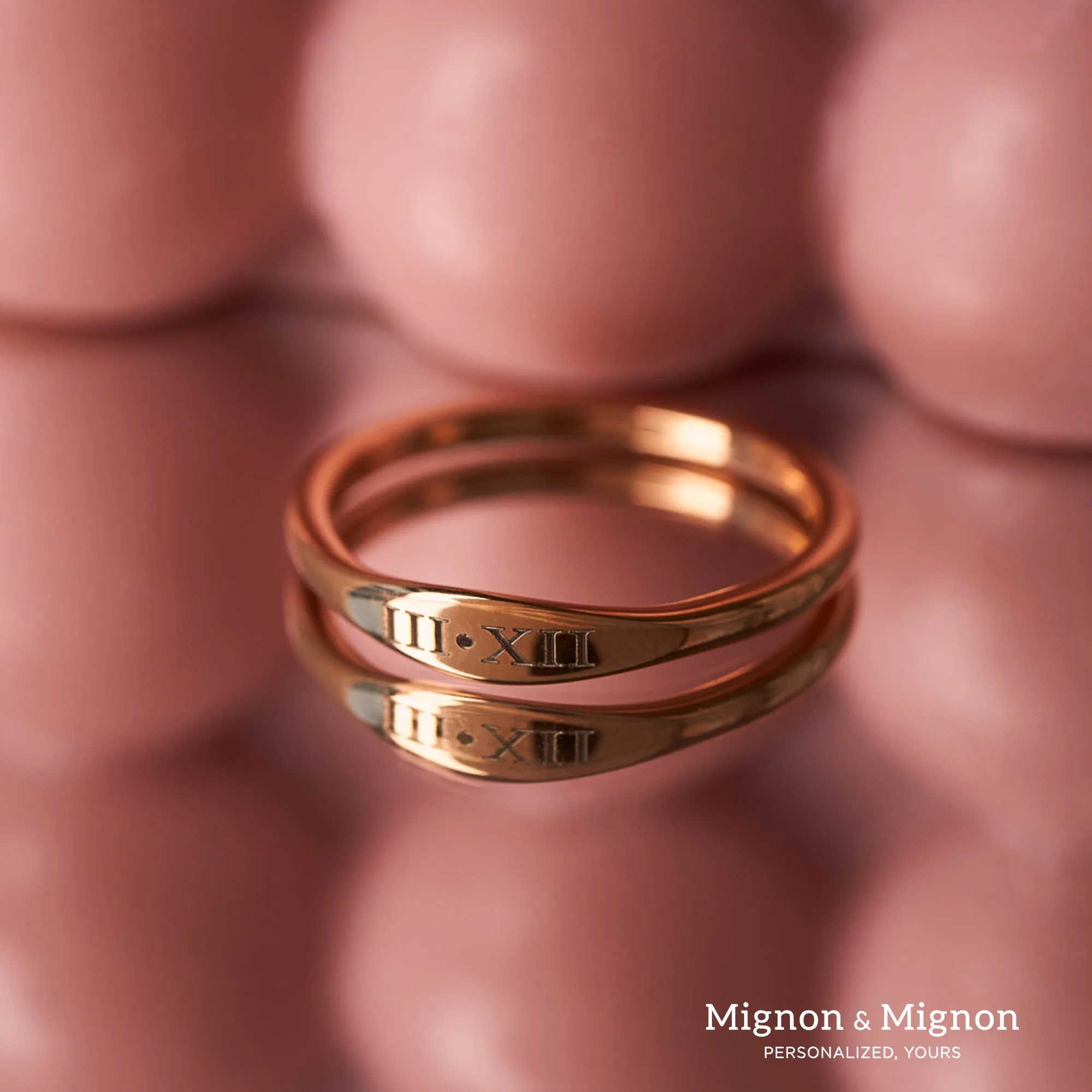 Monica Personalized Ring