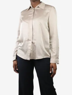 Neutral button up shirt - size IT 42