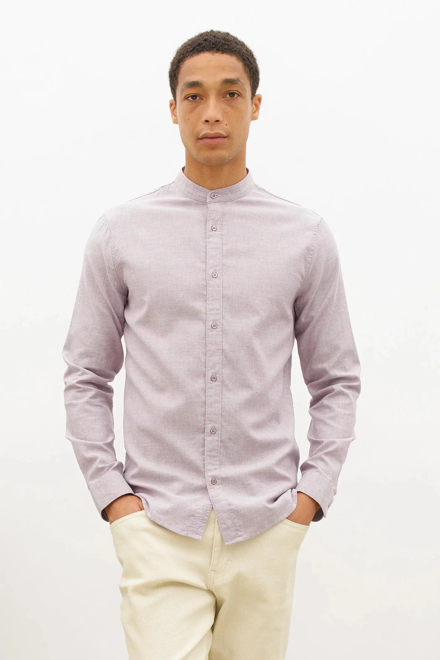 Nowadays oxford melange shirt flint