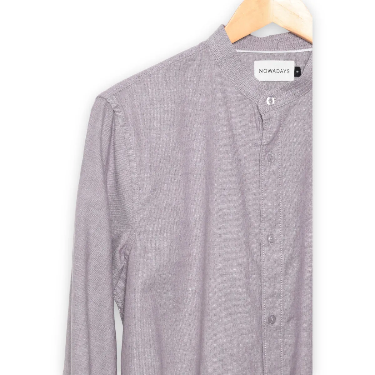 Nowadays oxford melange shirt flint