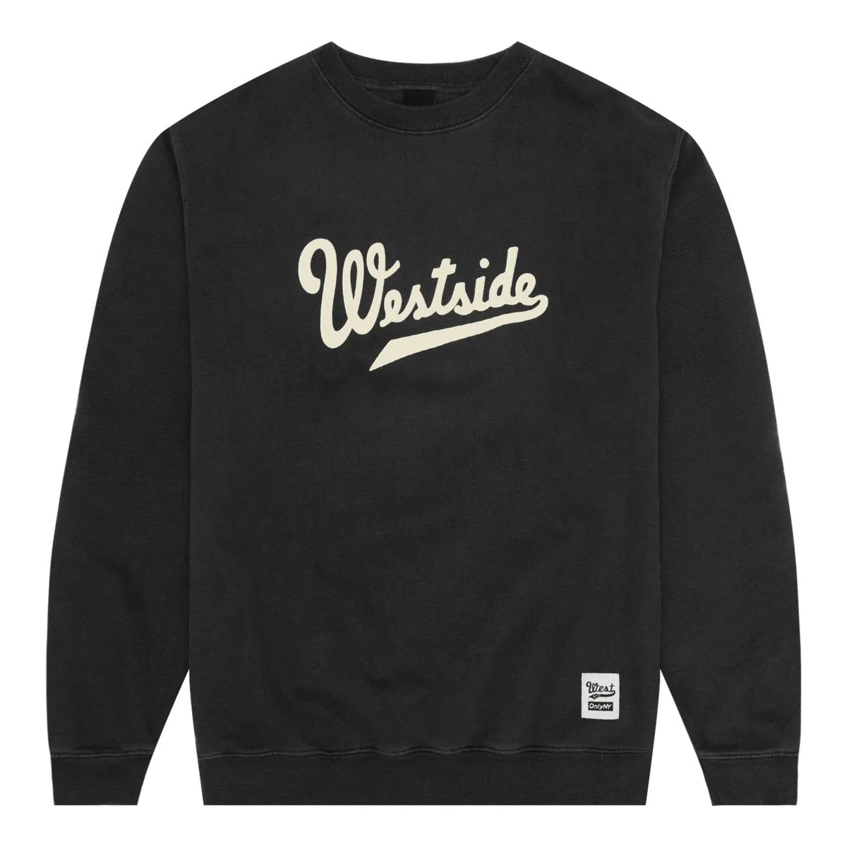 Only NY x West NYC Westside Crewneck Vintage Black