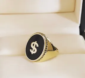 Onyx Dollar ring MR188