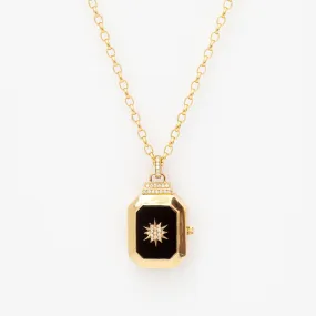 Onyx Le Stelle Locket