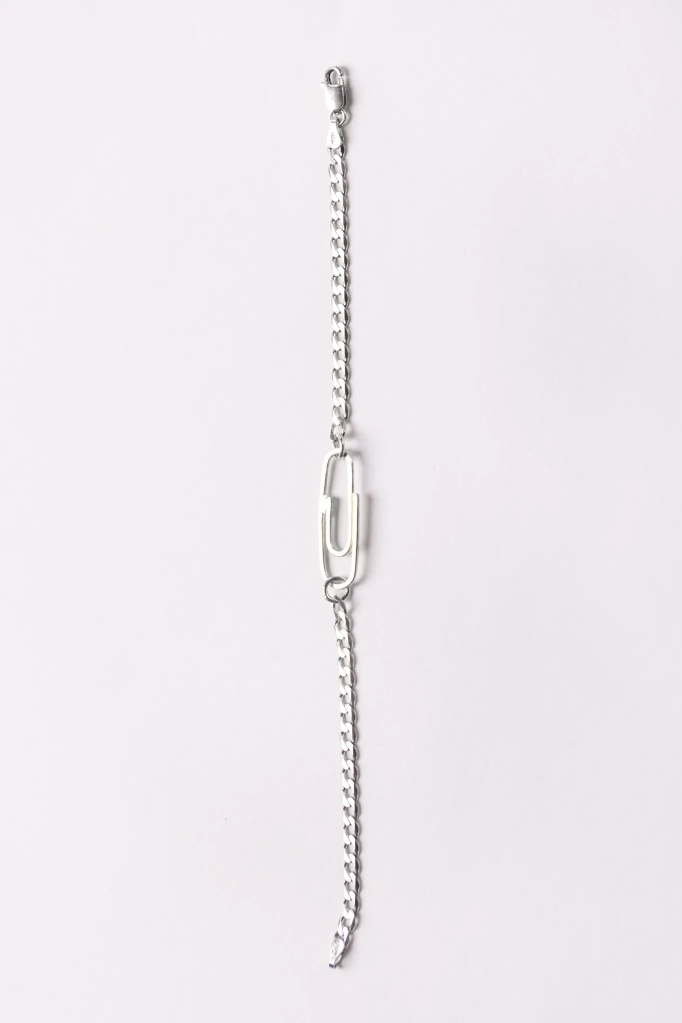 Paperclip Bracelet | Silver