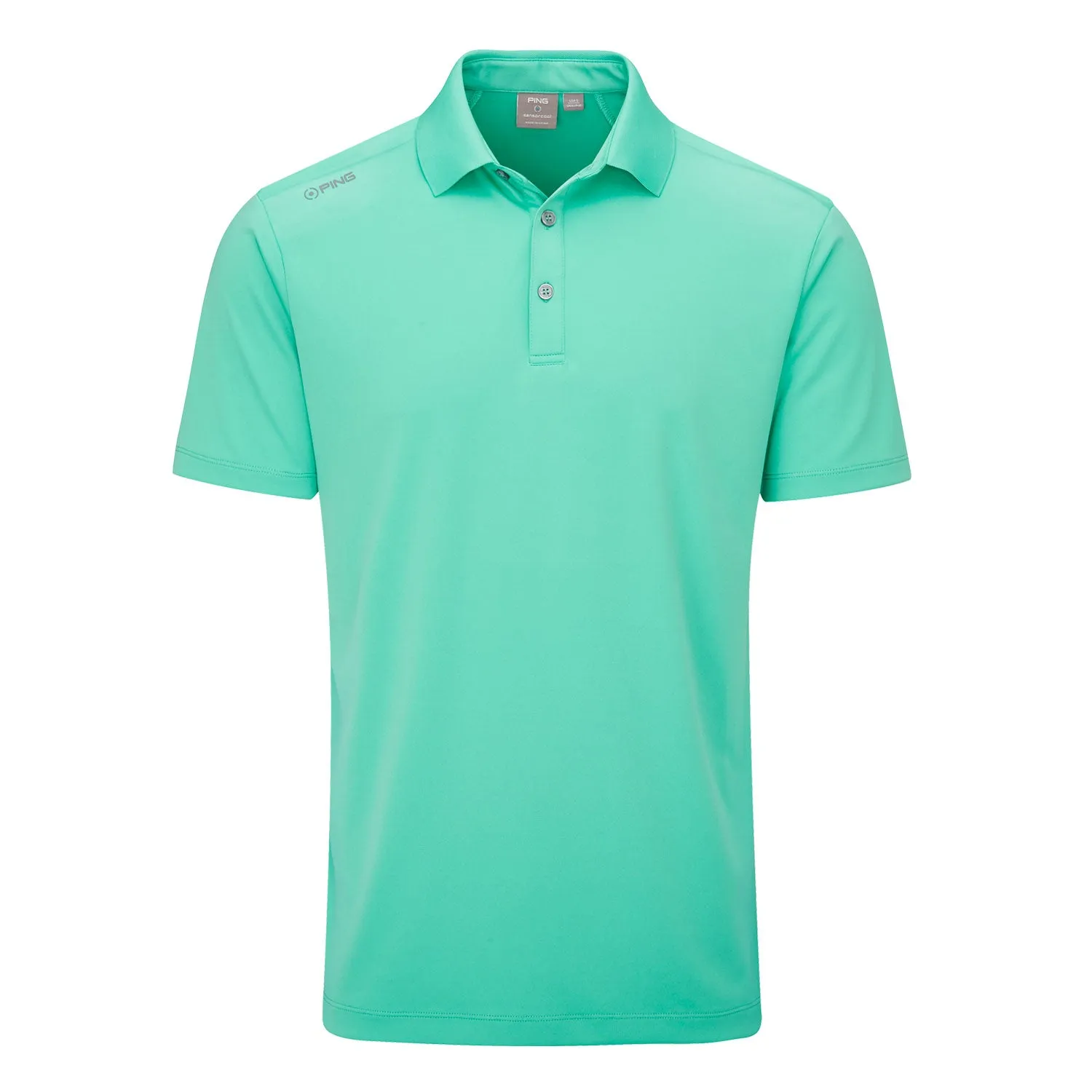 Ping Lindum Golf Polo Shirt SS23 - Aquarius