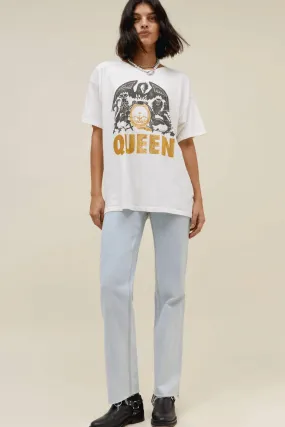 Queen Glitter Crest Tee