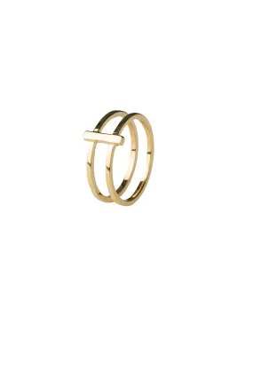 Row Ring, Gold