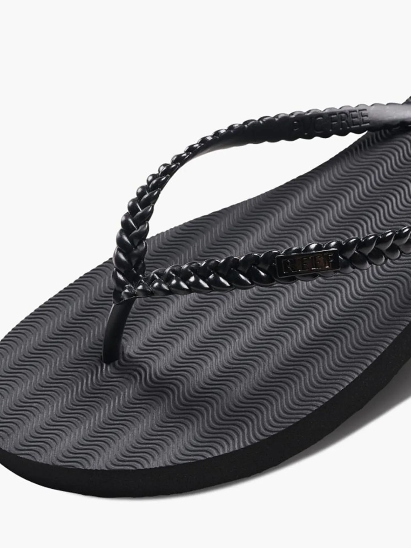 Seaside Twist Black Sandals