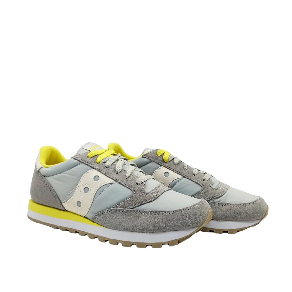 Sneakers Uomo Saucony Jazz Original Grigio / Giallo