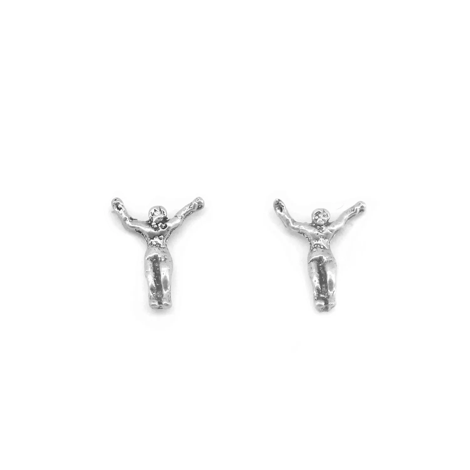 Standing Man Stud Earrings