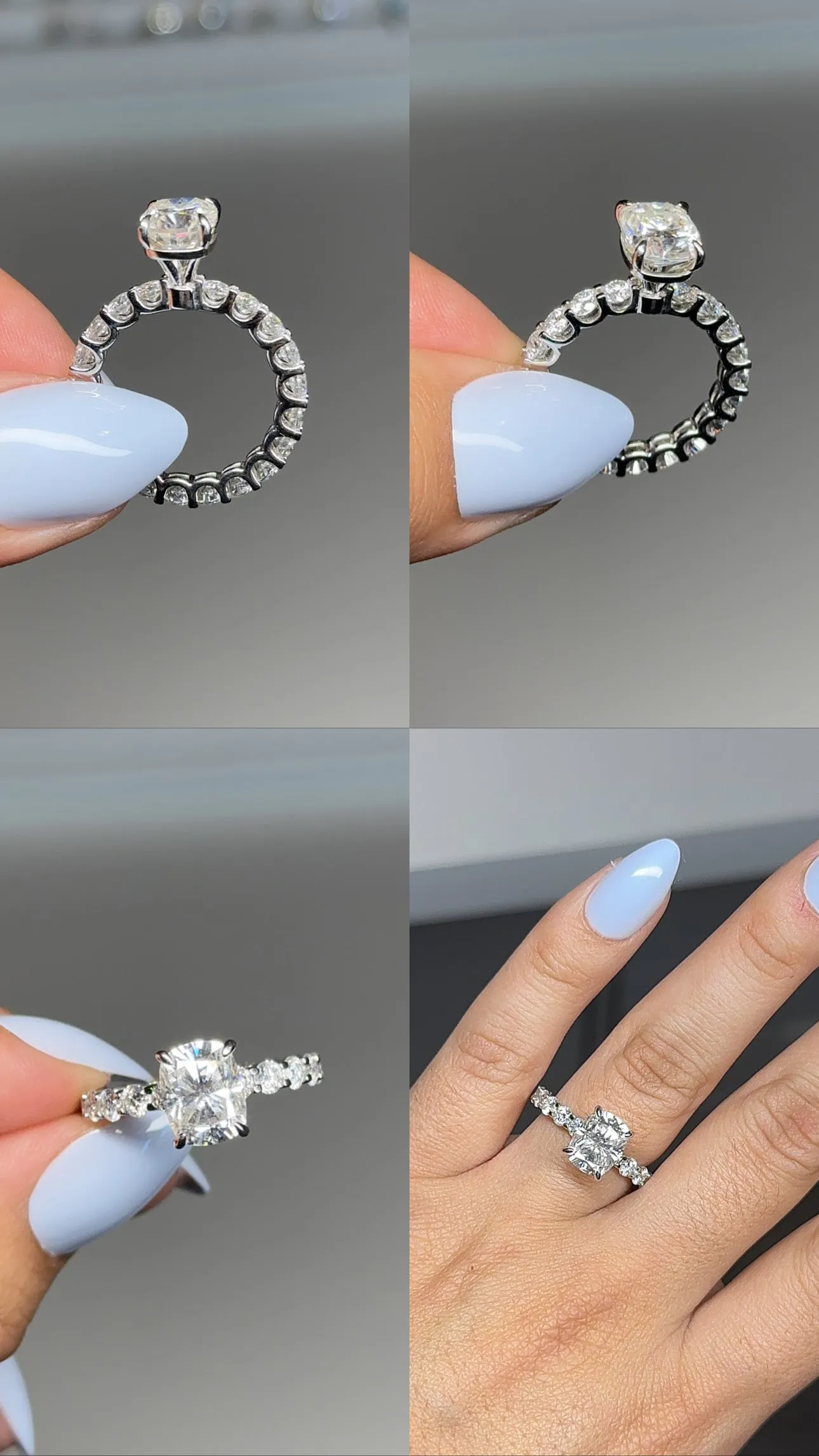 STEPHANY MOISSANITE RING