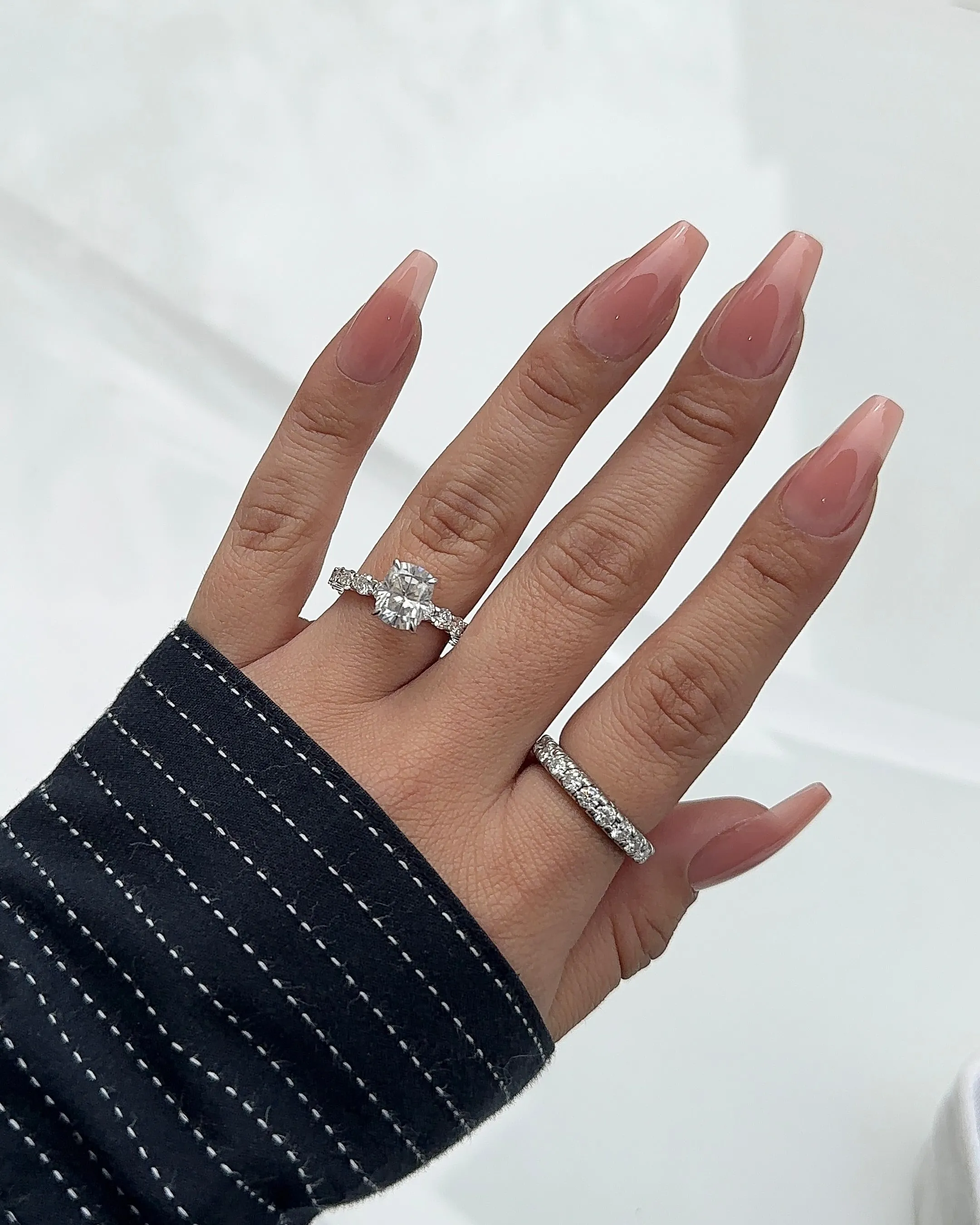 STEPHANY MOISSANITE RING