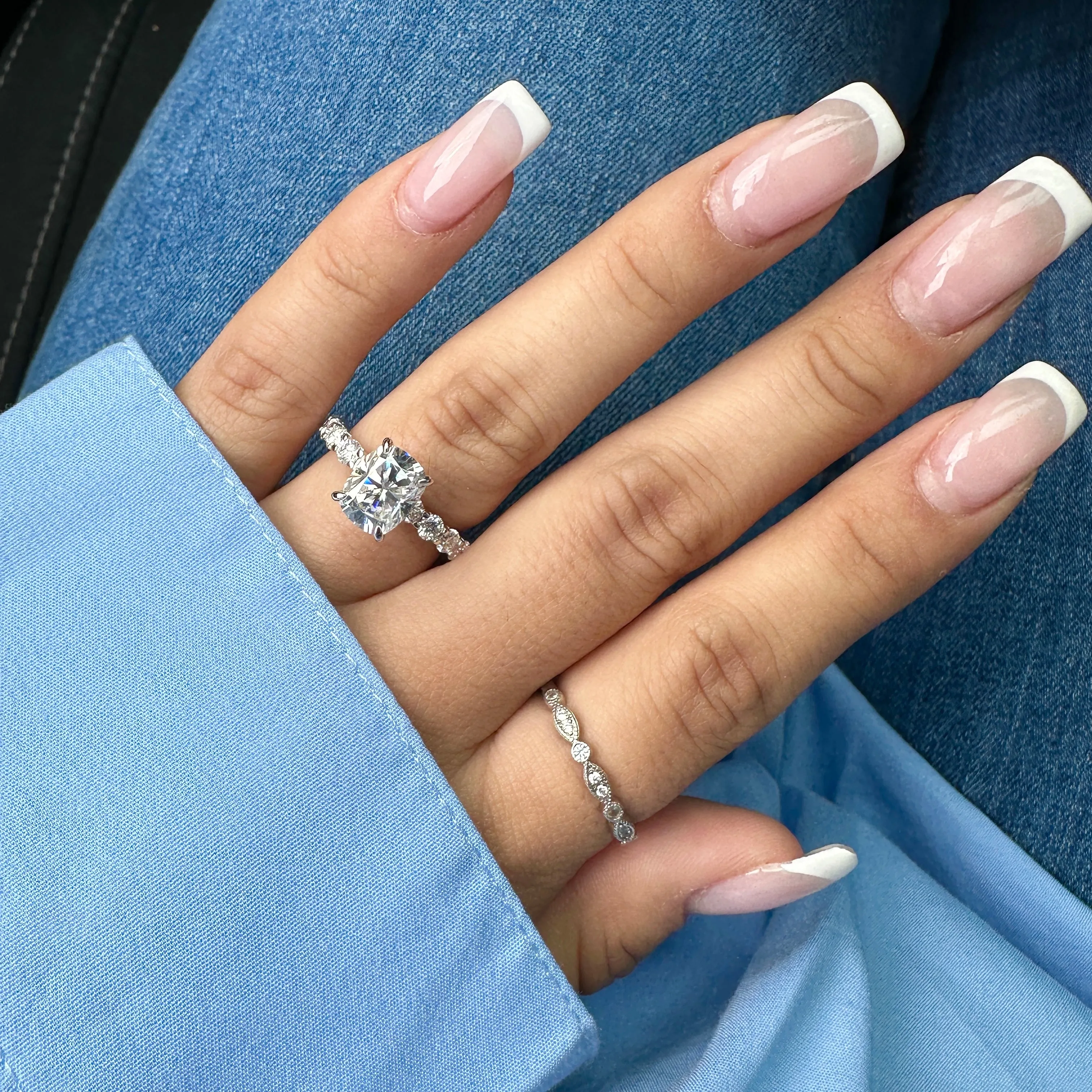 STEPHANY MOISSANITE RING