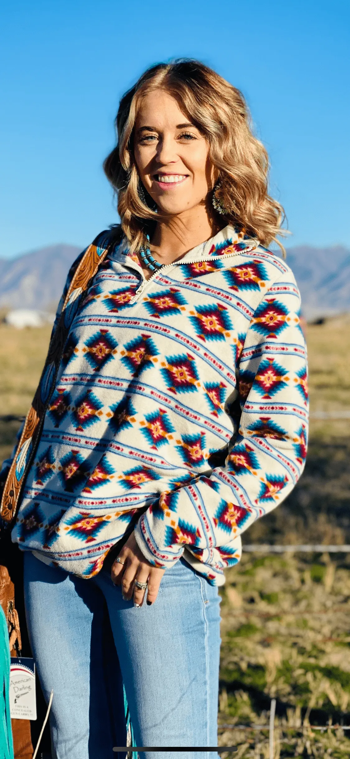 The Buttes Aztec Pullover