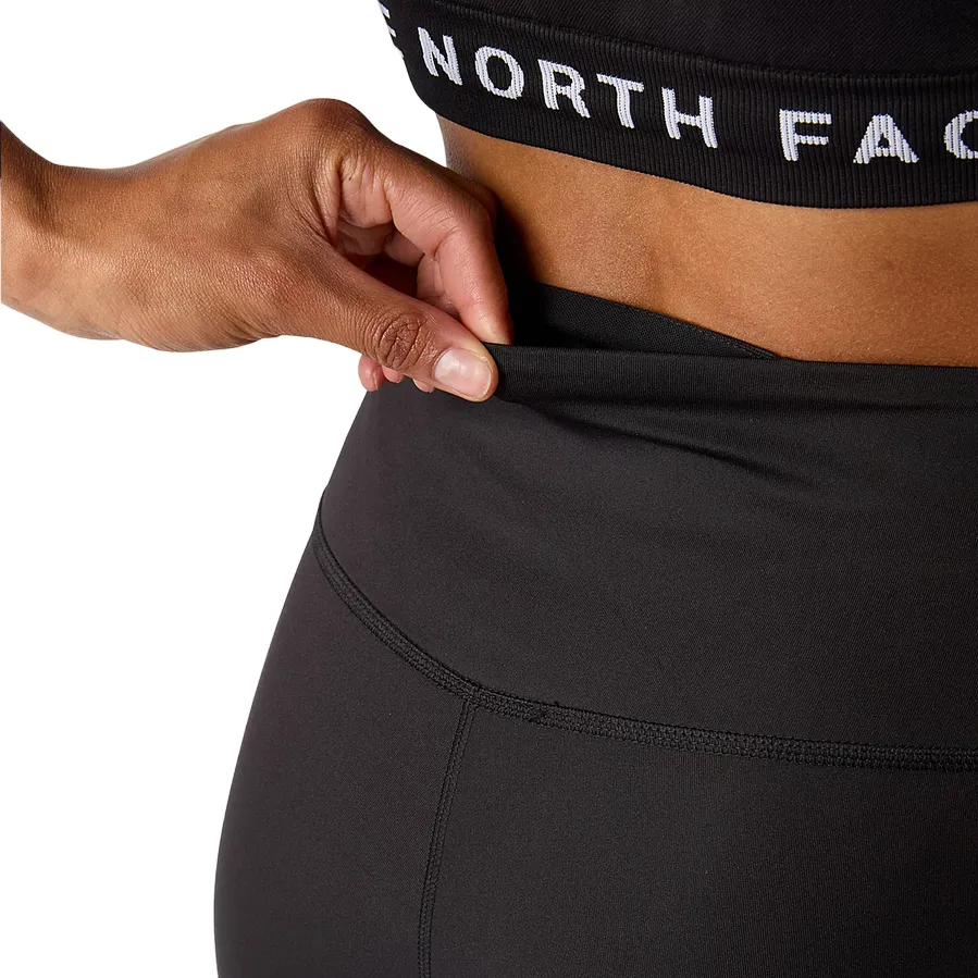 The North Face Women's High Waisted Track Pants Leggings 7/8 Flex 25in NF0A87JQJK3 Black