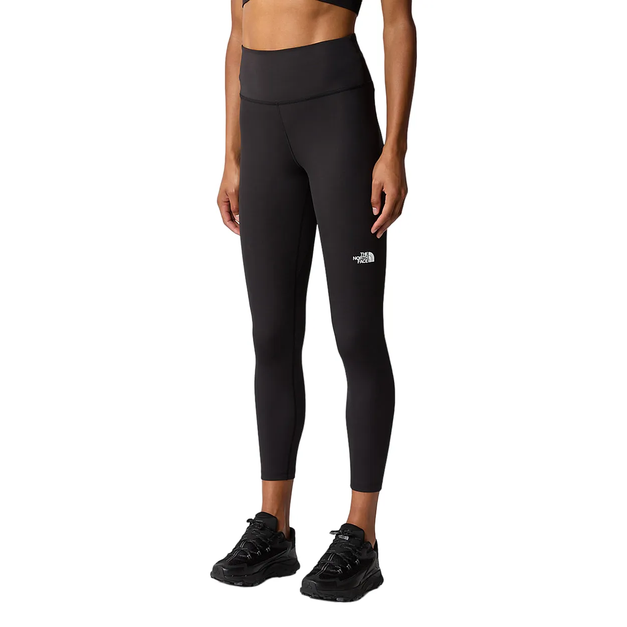 The North Face Women's High Waisted Track Pants Leggings 7/8 Flex 25in NF0A87JQJK3 Black