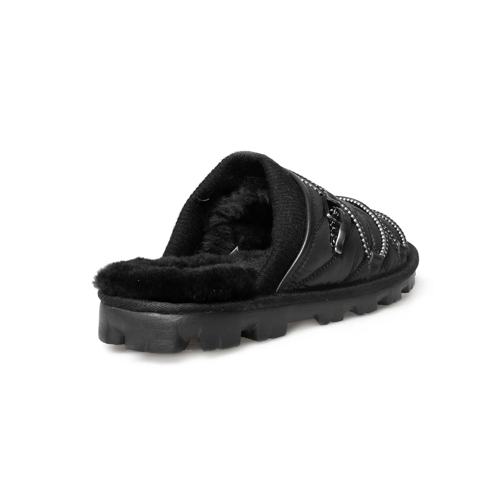 UGG Lakes & Lights Coquette Black Slippers - Women's