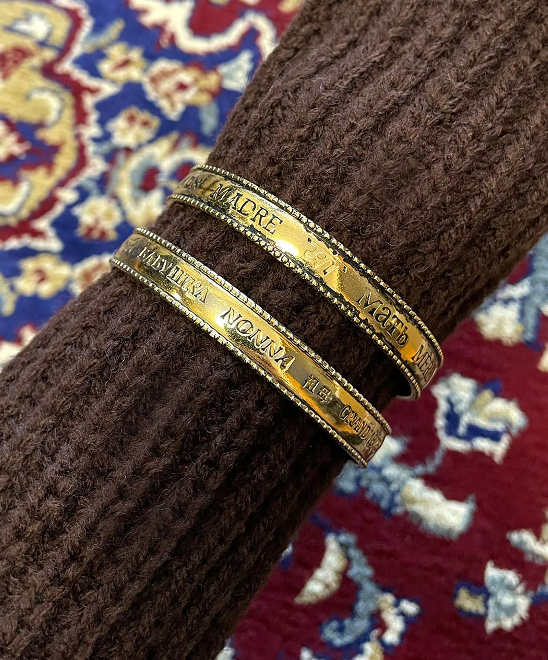 【USA輸入】ヴィンテージ AVON MOTHER バングル/Vintage AVON MOTHER Bangle