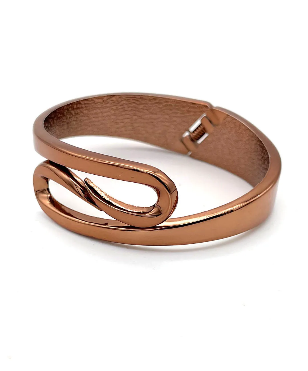 【USA輸入】ヴィンテージ コッパー デザイン バングル/Vintage Copper Swirl Bangle