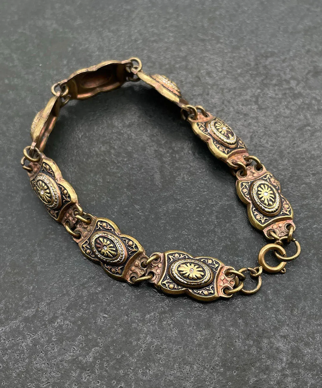 【USA輸入】ヴィンテージ スペイン ダマシン ブレスレット/Vintage SPAIN DAMASCENE Bracelet