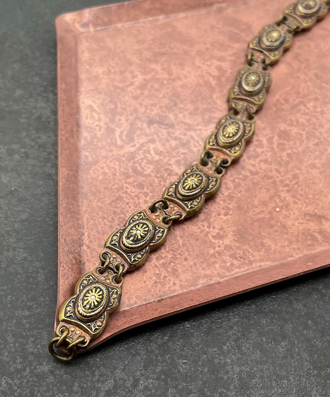 【USA輸入】ヴィンテージ スペイン ダマシン ブレスレット/Vintage SPAIN DAMASCENE Bracelet