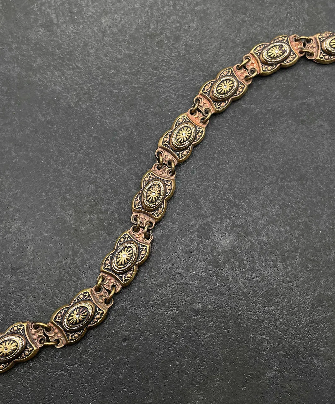 【USA輸入】ヴィンテージ スペイン ダマシン ブレスレット/Vintage SPAIN DAMASCENE Bracelet