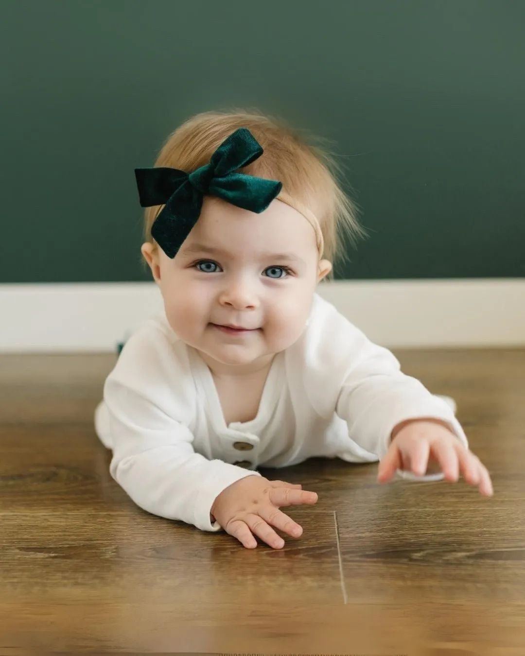 Velvet Bow Headband