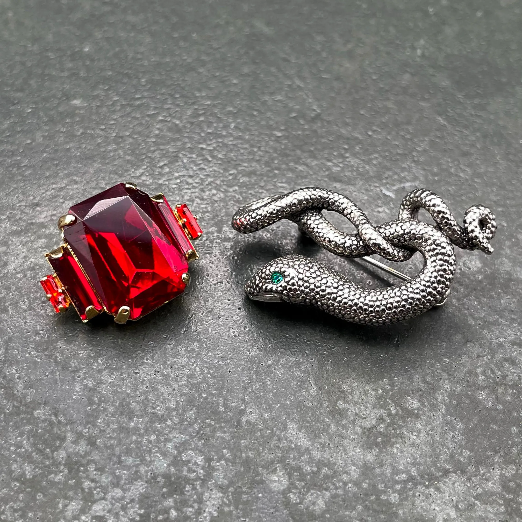 【ドイツ買付】ヴィンテージ SEIBOTH スネーク ブローチ/Vintage SEIBOTH Snake Brooch